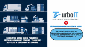Décommissionnement Data Center Suisse 2026 Guide | Turbo IT