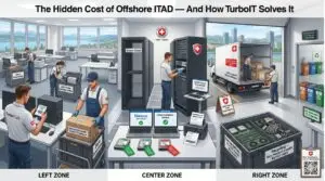 The Hidden Cost of Offshore ITAD — And How TurboIT Solves It